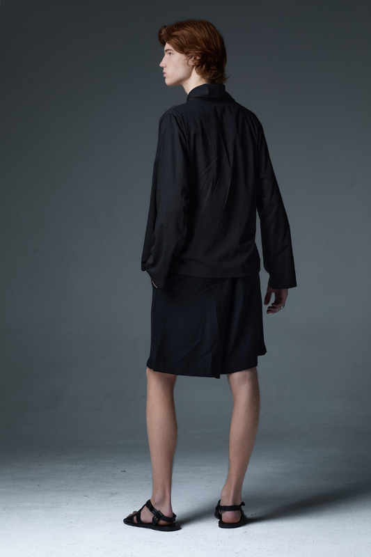 Mens Pleated Short