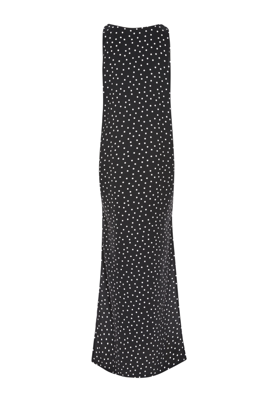 Ladies Polka Roundneck Dress