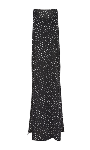 Ladies Polka Roundneck Dress