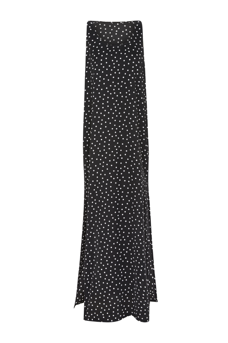 Ladies Polka Roundneck Dress