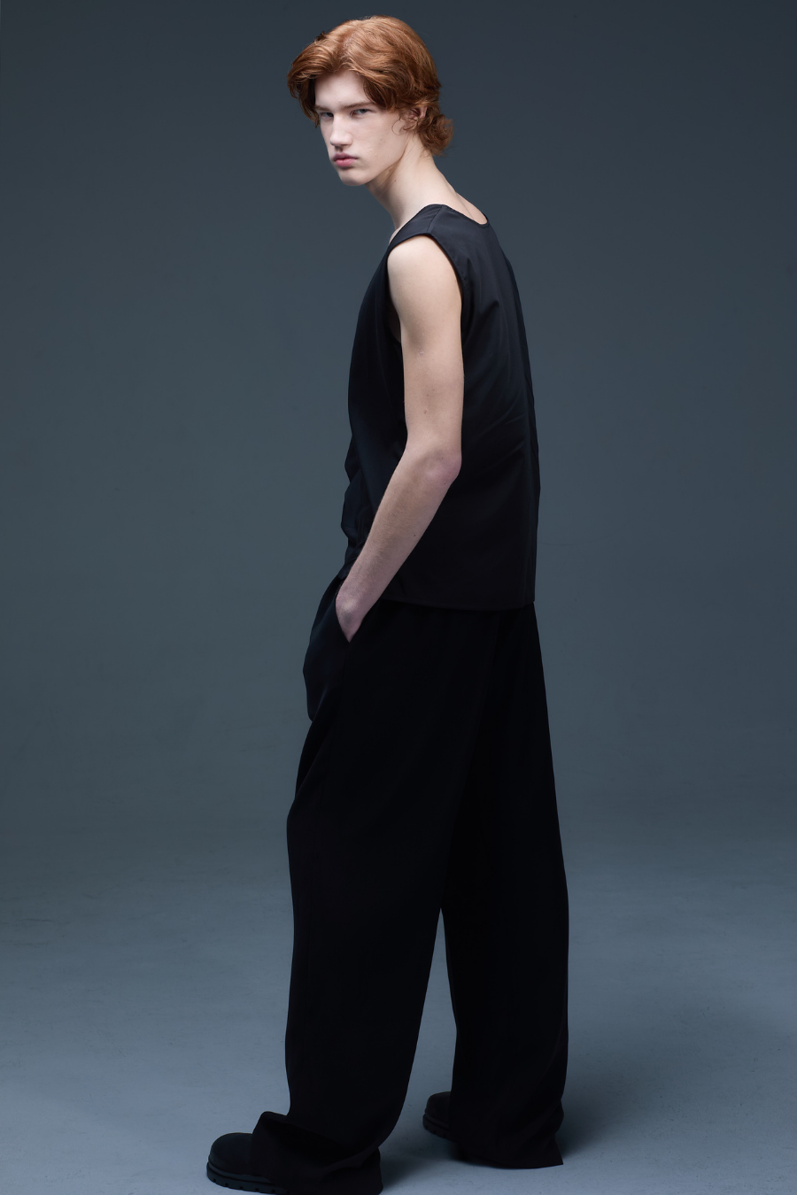 Mens Slouch Trouser