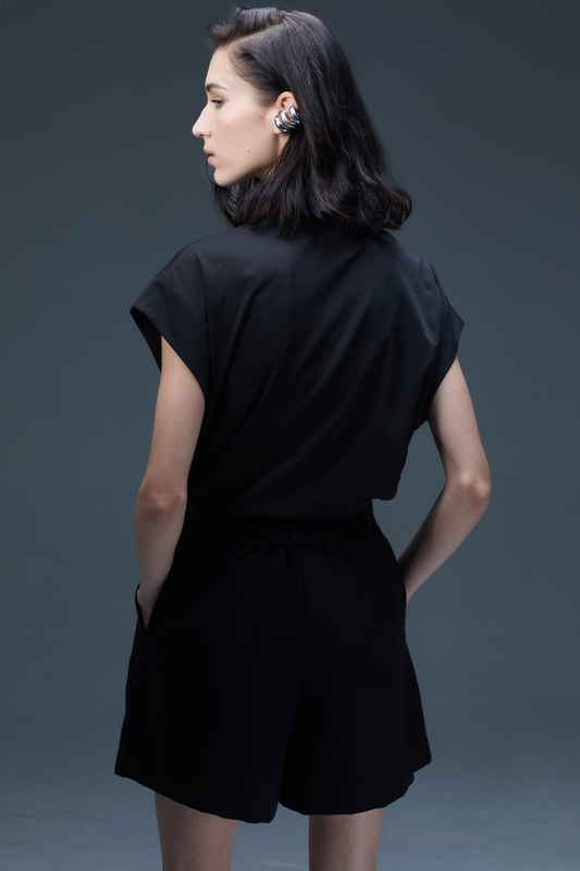 Ladies Pleated Short